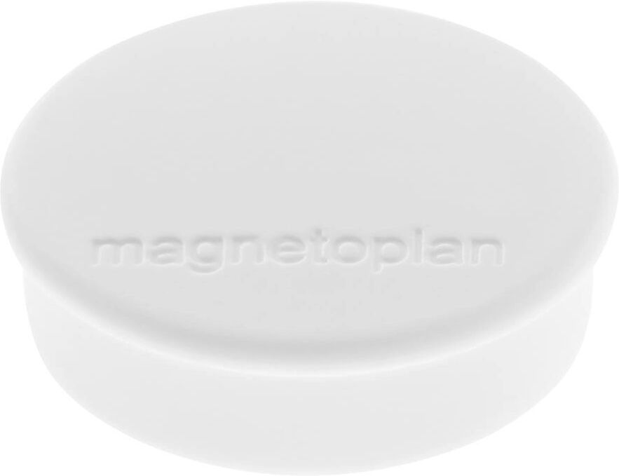 magnetoplan Magnet DISCOFIX HOBBY Ø 25 mm, VE 100 Stk weiß