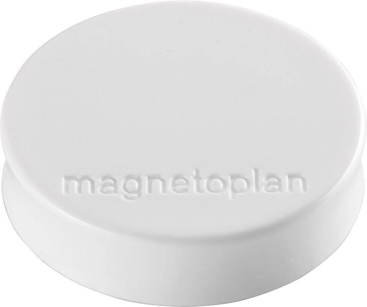 magnetoplan Ergo-Magnet Ø 30 mm, VE 60 Stk weiß