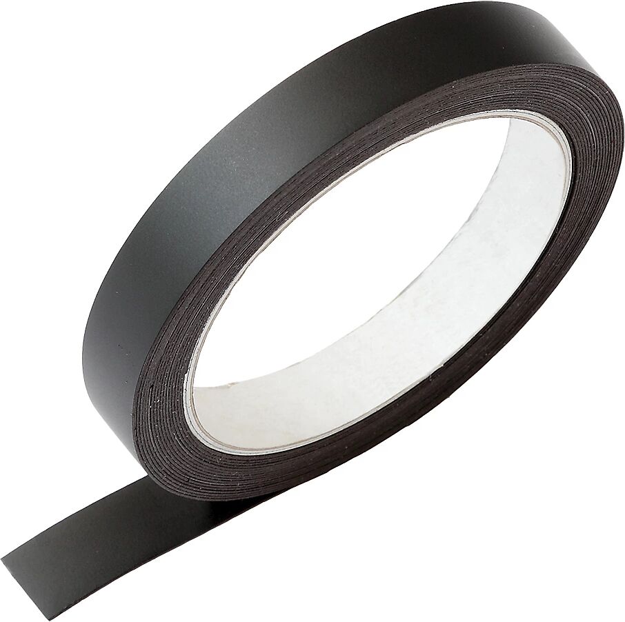 Magnetband LxB 5000 x 15 mm, 1 Rolle schwarz