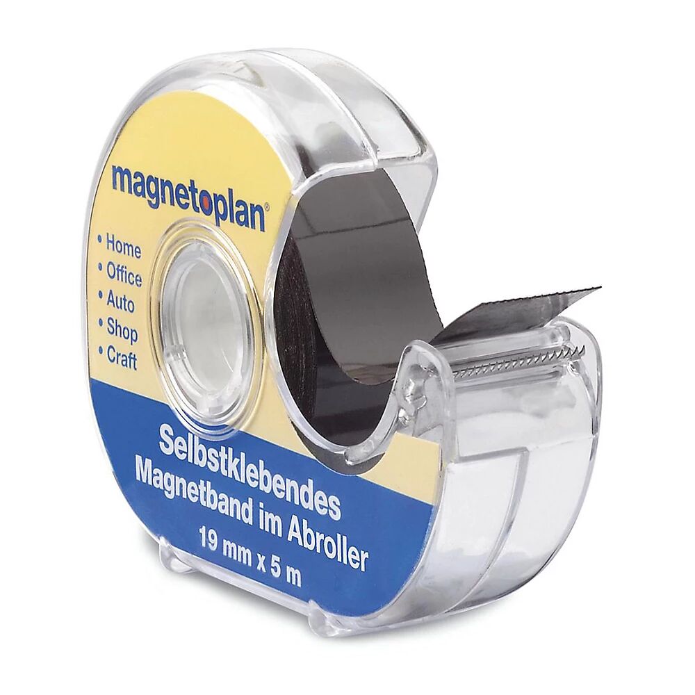 magnetoplan Magnetband im Spender, VE 3 Stk selbstklebend