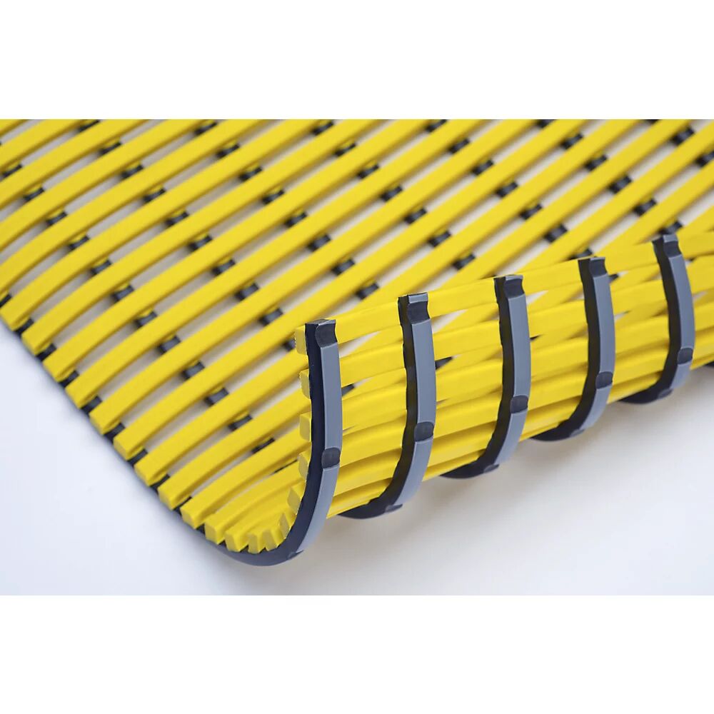 Nassraummatte, antibakteriell 10-m-Rolle gelb, Breite 800 mm