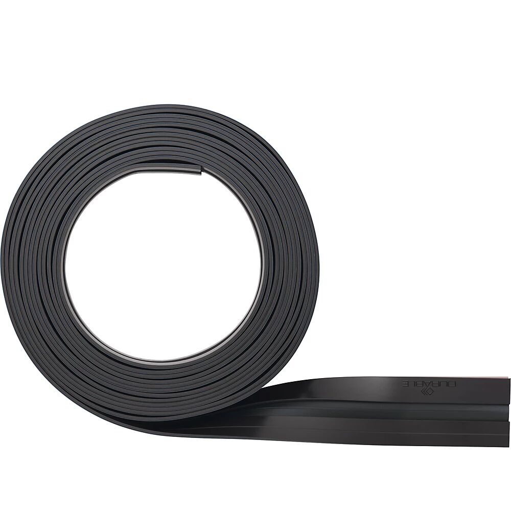 DURABLE DURAFIX® ROLL selbstklebende Magnetleiste 5 m auf Rolle, VE 2 Stk schwarz