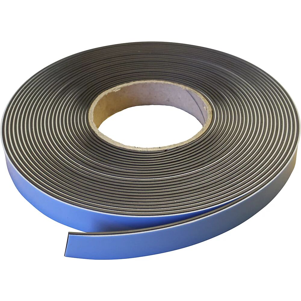 Magnetband, selbstklebend Stärke 1,5 mm, 1 Rolle Breite 25 mm