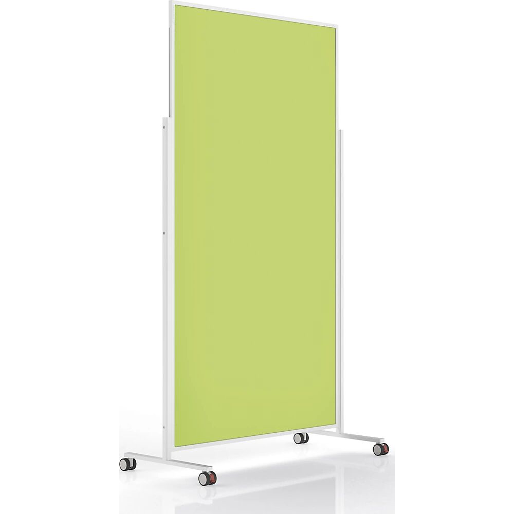 magnetoplan Design-Moderationstafel VarioPin Tafelformat 1800 x 1000 mm, Filz grün