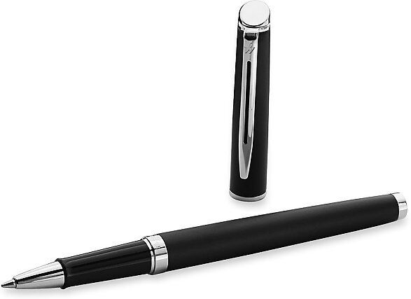 WATERMAN Hémisphère Essential-Kollektion Kugelschreiber (Chromverzierung) mattschwarz    Herren   S0920850