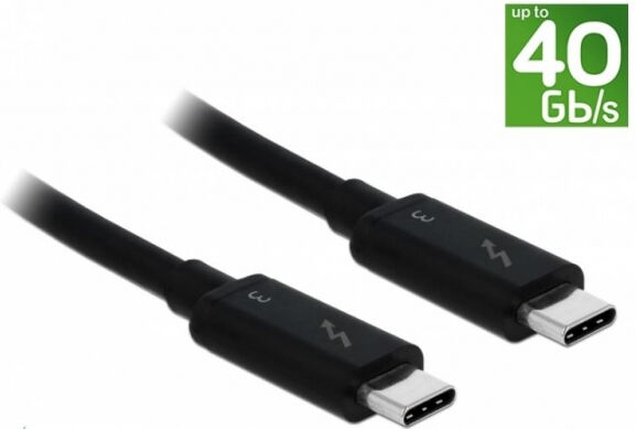 Delock 84846 - Thunderbolt-Kabel3 Delock USB C -> USB C St/St 1.50m schwarz