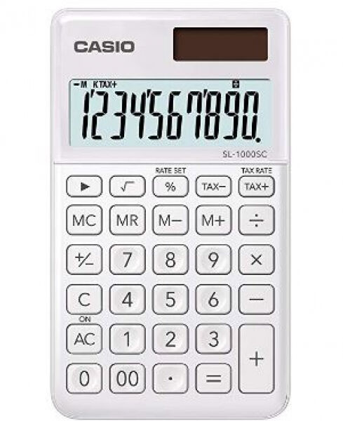 Casio SL-1000SC-WE - Taschenrechner