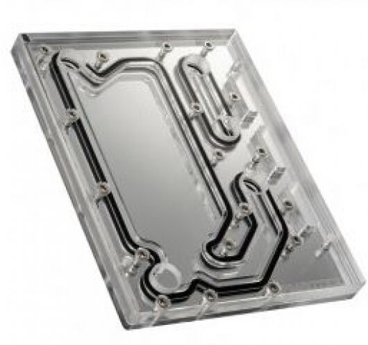 PHANTEKS Glacier D120 Distro Plate - Acryl / verspiegelt / DRGB-LED