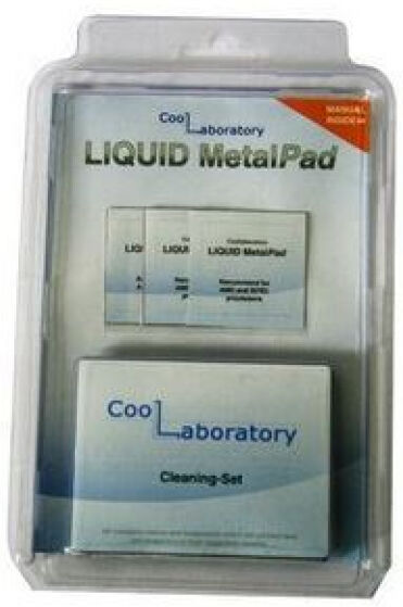 Coollaboratory Liquid MetalPad - 3xCPU 1xReinigungsset