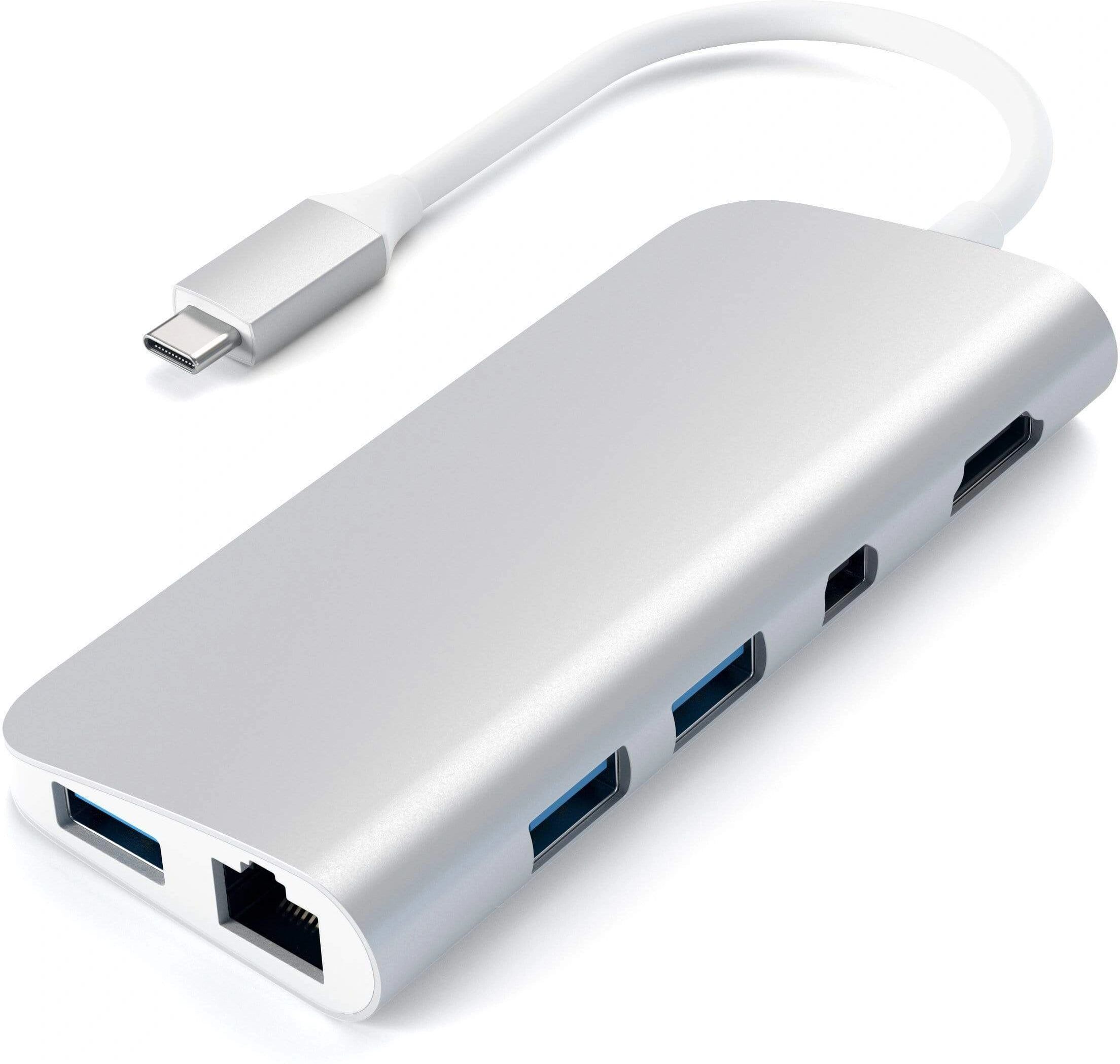 Satechi Redukce / adaptér - Satechi, USB-C Multimedia Adapter Silver