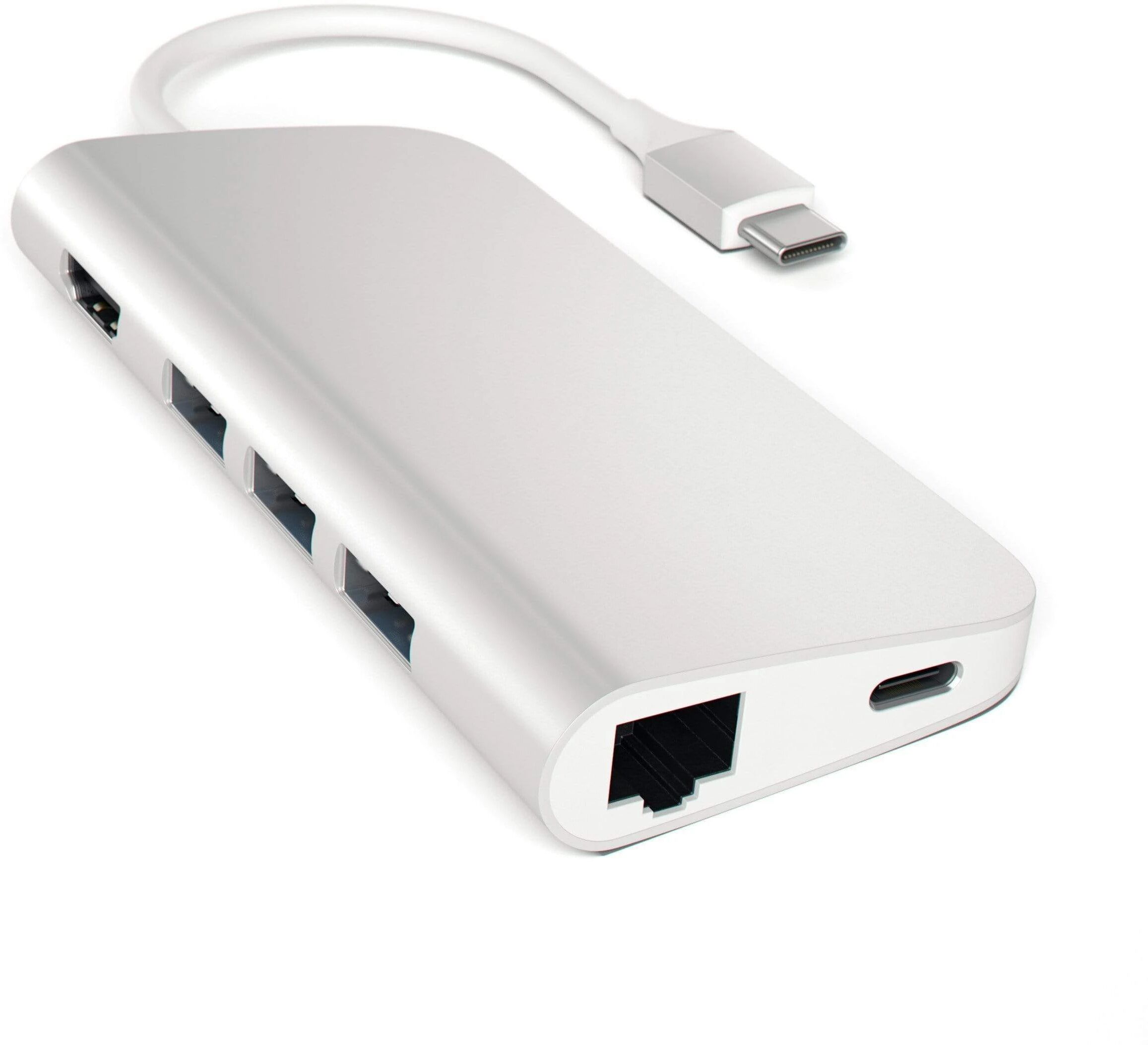 Satechi Redukce / adaptér - Satechi, USB-C Multi-Port Adapter Silver