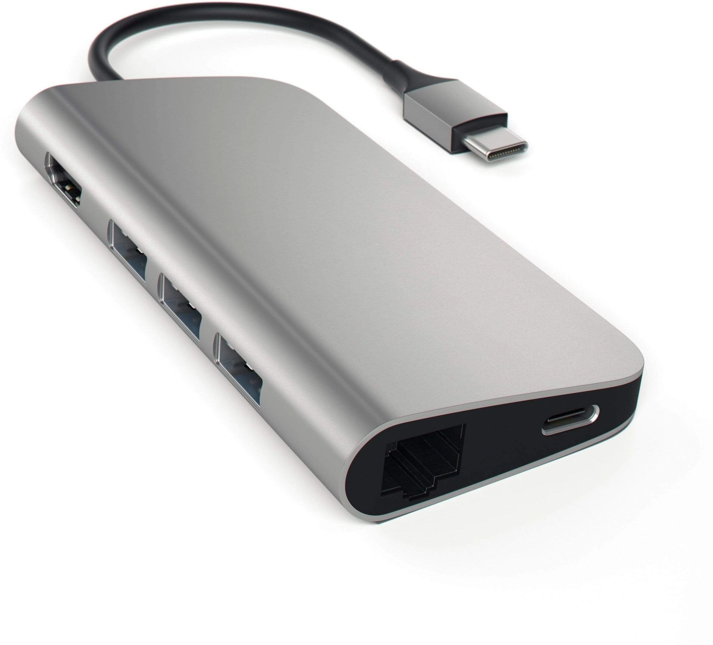 Satechi Redukce / adaptér - Satechi, USB-C Multi-Port Adapter Gray