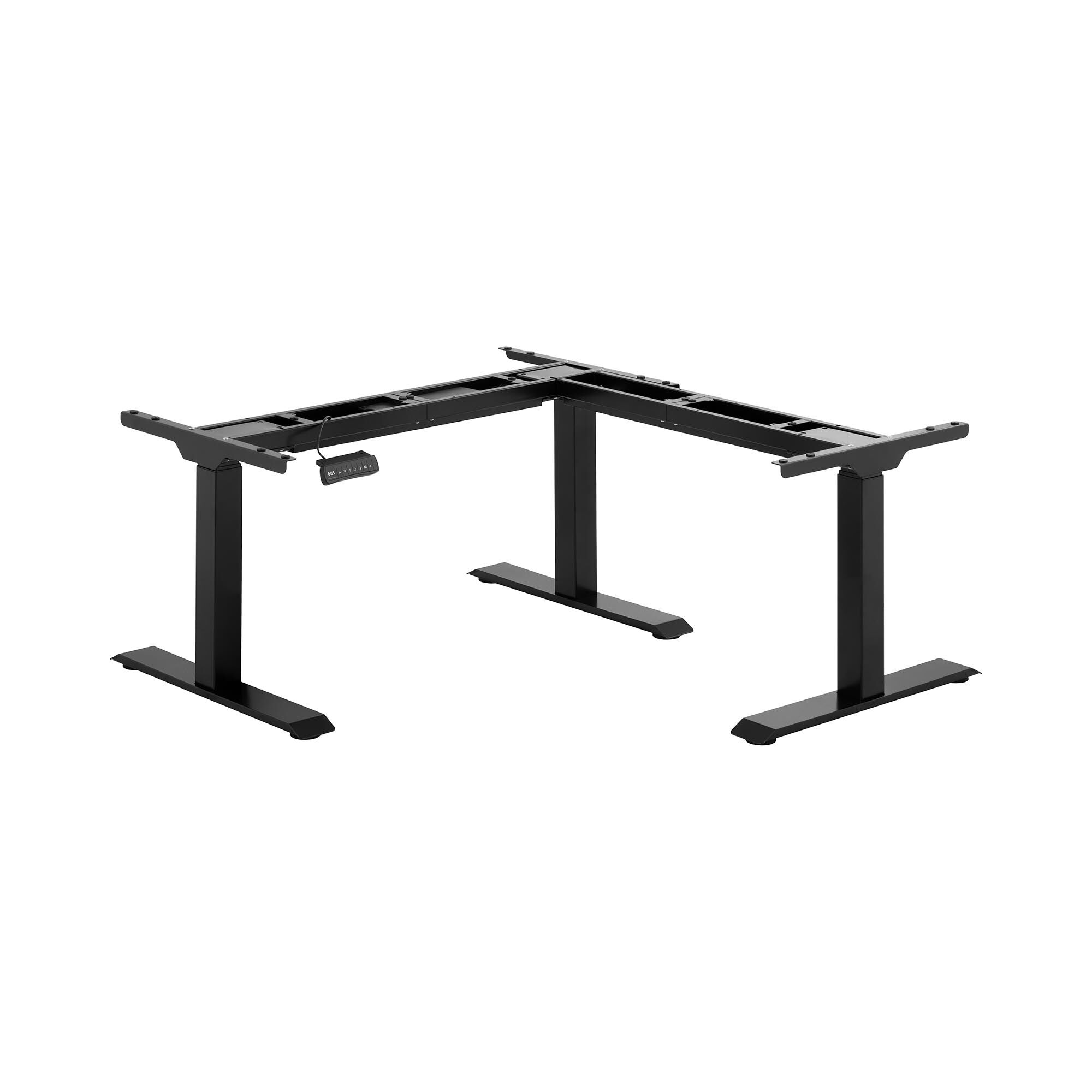 Fromm & Starck Rohový rám stolu - výška: 58–123 cm - šířka: 90–150 cm (vlevo) / 110–190 cm (vpravo) - úhel: 90 ° - 150 kg STAR_ATFE_09