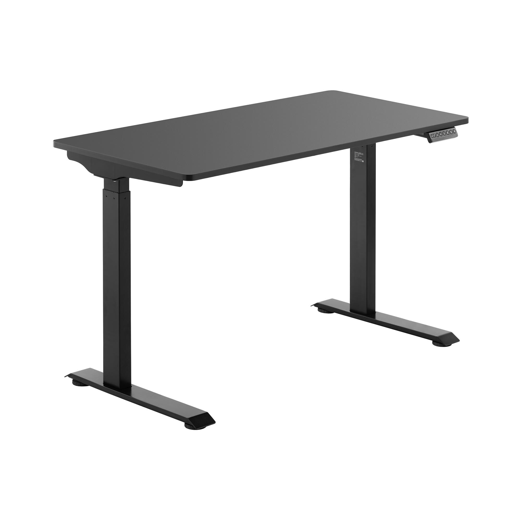 Fromm & Starck Výškově nastavitelný stůl s deskou - 90 W - 730–1 233 mm - černá STAR_ATFE_17