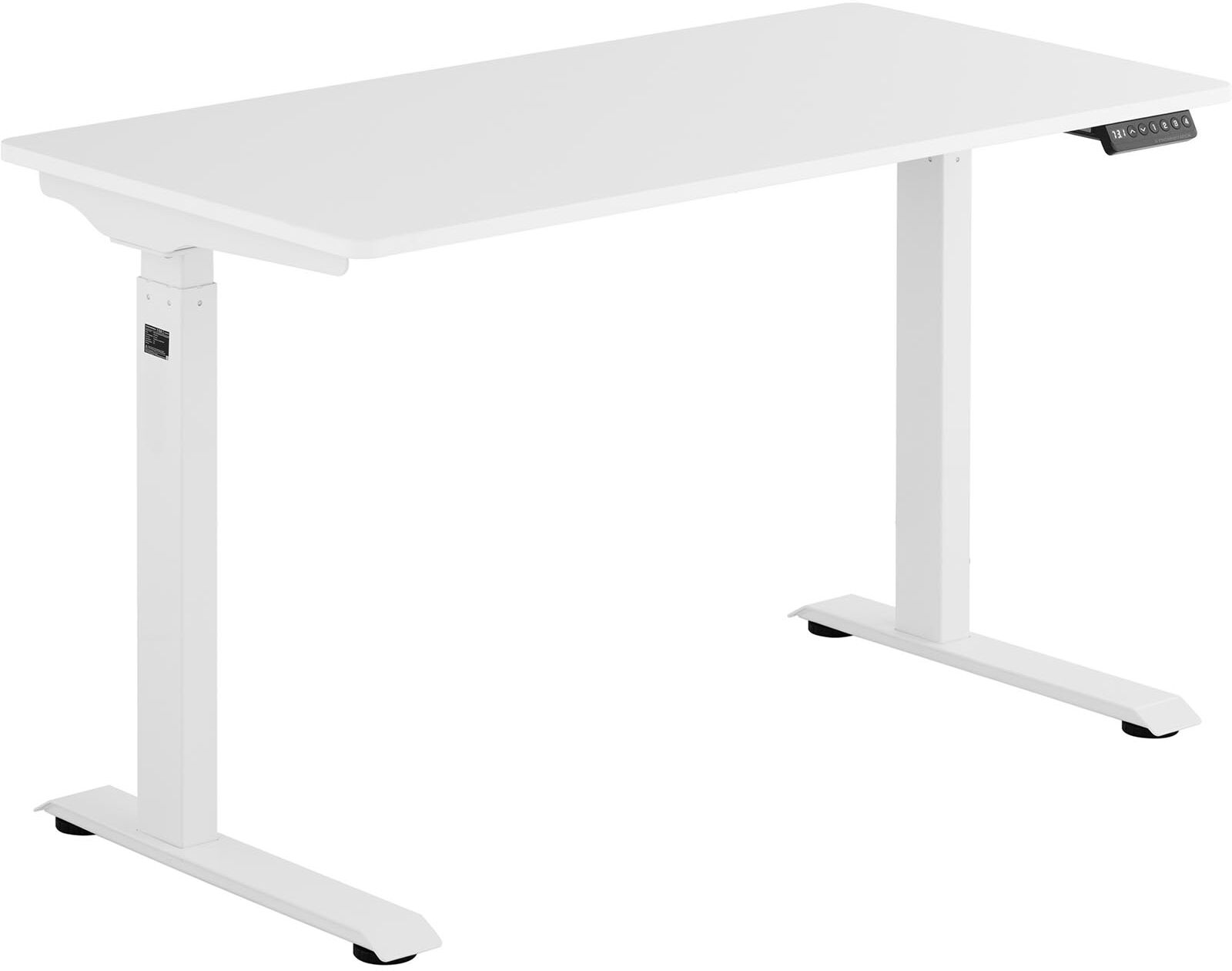 Fromm & Starck Výškově nastavitelný stůl s deskou - 90 W - 730–1 233 mm - bílá STAR_ATFE_19