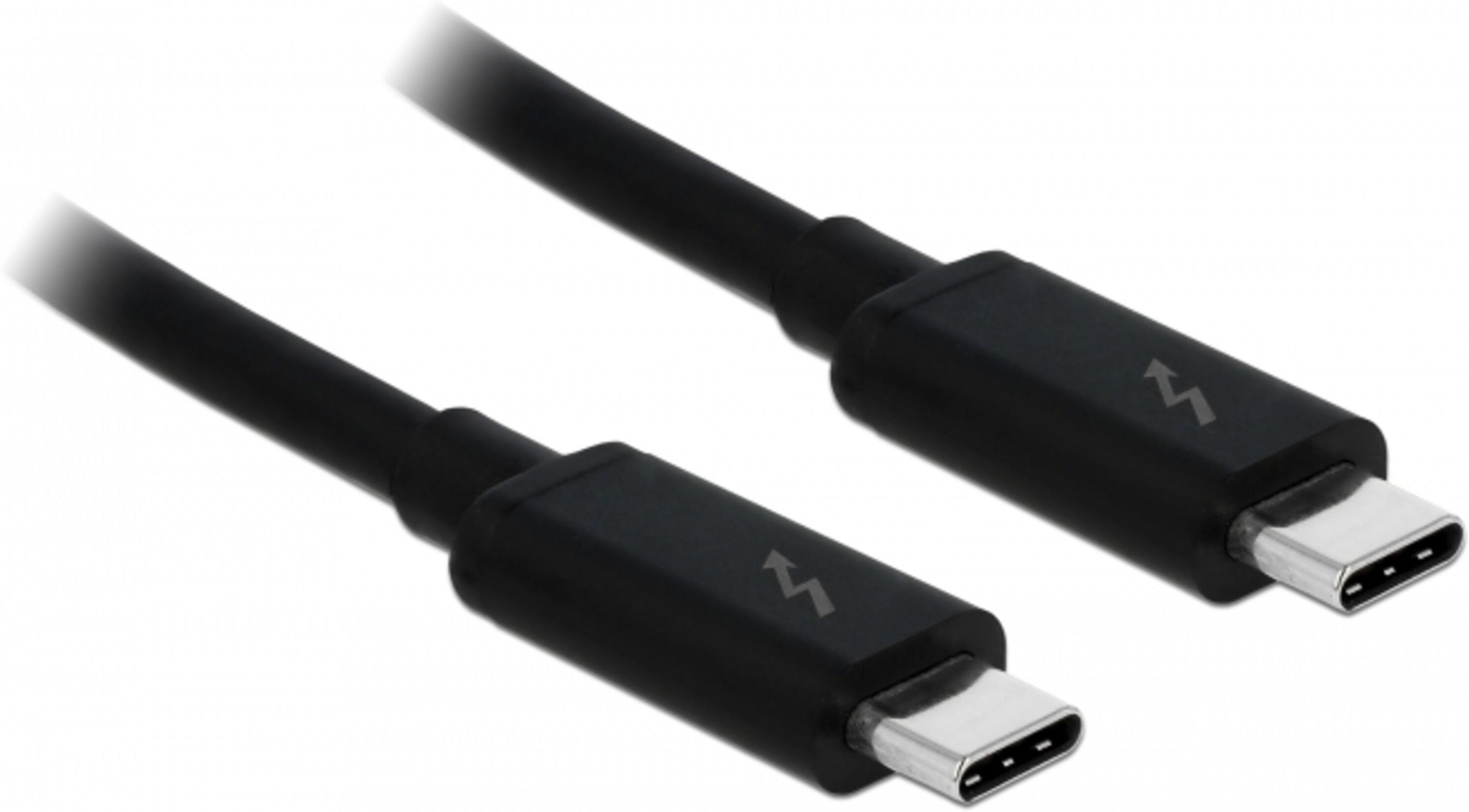 DELOCK - Thunderbolt 3 Kabel 2m schwarz