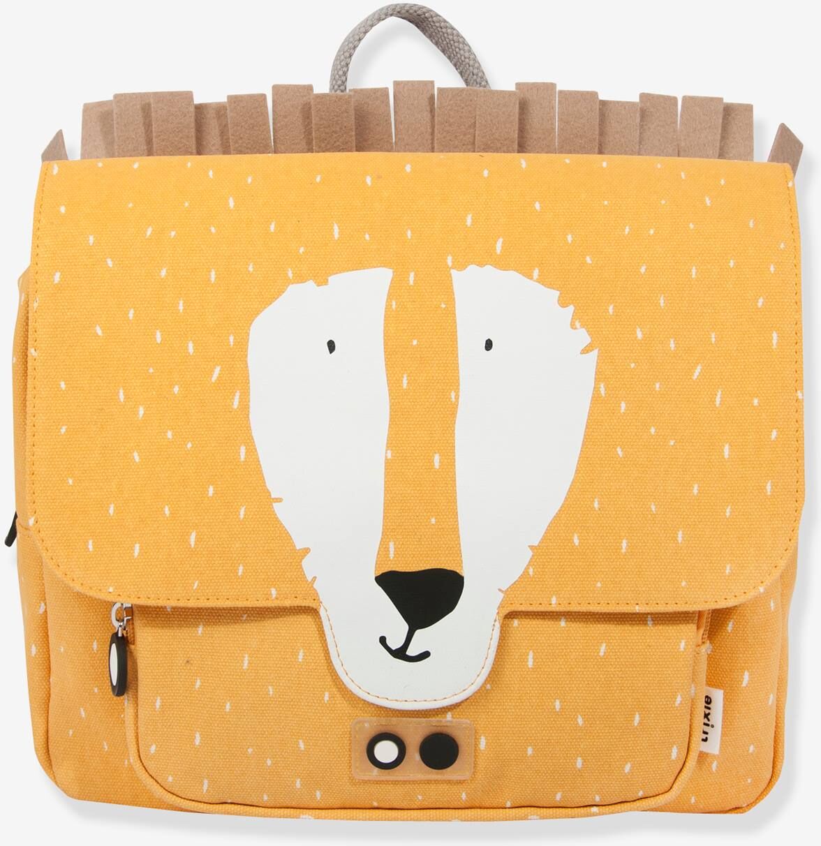 Trixie Schultasche „Satchel Animal“ TRIxIE, Tier-Design gelb