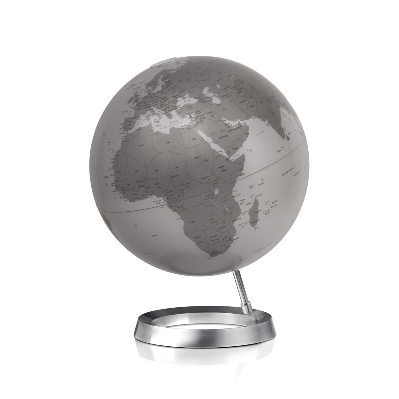 Atmosphere 30cm Design-Globus Atmosphere Vision Silver Globe Erth World Tischglobus Büro