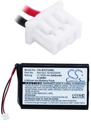 Baracoda Batteri (2400 mAh 3.7 V) passende til Batteri til Baracoda TagRunner RFID Reader