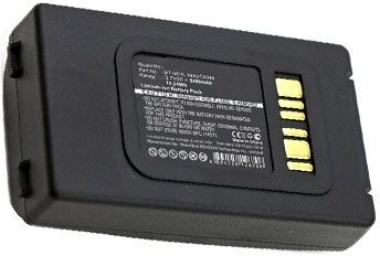 DataLogic Batteri (5200 mAh 3.7 V, Sort) passende til Batteri til Datalogic Skorpio X4