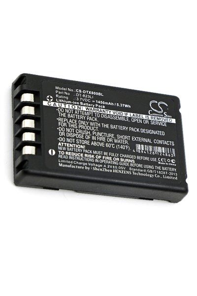 CAS. Batteri (1450 mAh 3.7 V, Sort) passende til Batteri til CAS. DT-810