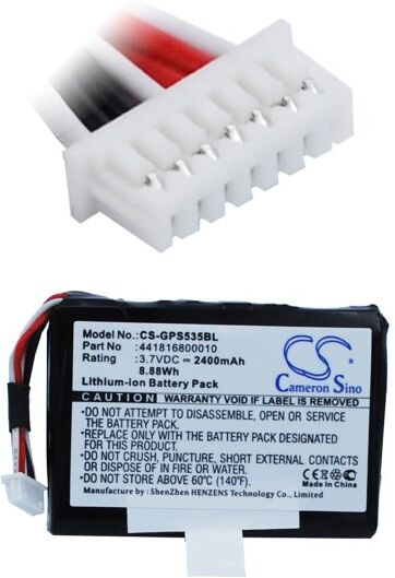 Getac Batteri (2400 mAh 3.7 V) passende til Batteri til Getac PS535F