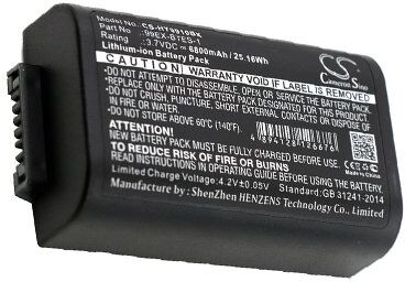 Honeywell Batteri (6800 mAh 3.7 V, Sort) passende til Batteri til Honeywell Dolphin 99EXhc