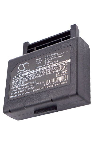 Intermec Batteri (1800 mAh 3.7 V, Sort) passende til Batteri til Intermec CN2