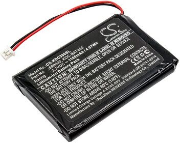 Koamtac Batteri (1100 mAh 3.7 V, Sort) passende til Batteri til Koamtac KDC420