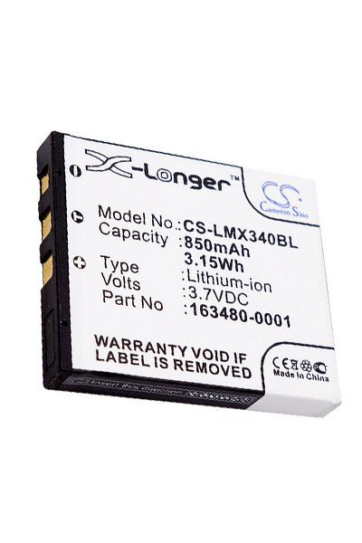 LXE Batteri (850 mAh 3.7 V, Sort) passende til Batteri til LXE LX34L1-G