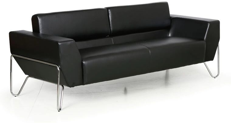 B2B Partner Sofa spider, 3- miejscowa, czarna