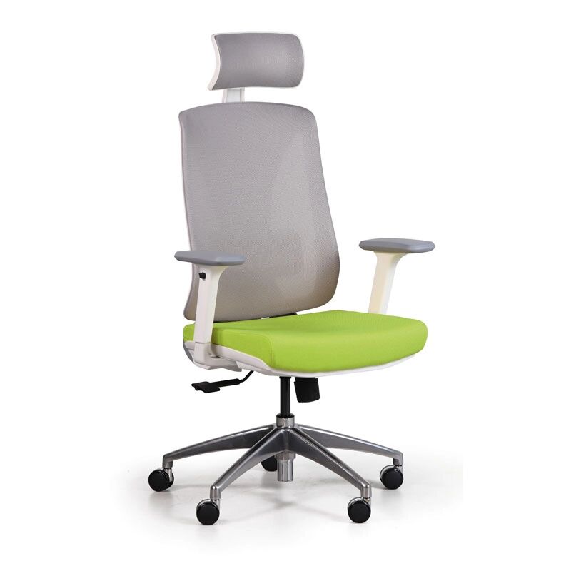 B2B Partner Krzesło biurowe z siatkowanym oparciem envy, zielone