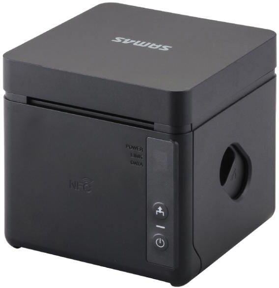 Frontmatad kvittoskrivare, USB, LAN, Seriell (RS232), Sam4s Gcube