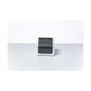 Brother Desktop-Etikettendrucker TD4520DN weiß/grau, 300 dpi Auflösung
