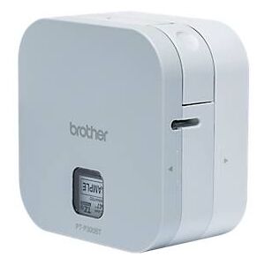 Beschriftungsgerät Brother P-touch Cube, Bluetooth, iOS/Android, 20 mm/Sek., für 3,5/6/9/12 mm Etiketten, inkl. 12 mm TZe-Band, B 112 x T 61 x H 115 mm, weiß