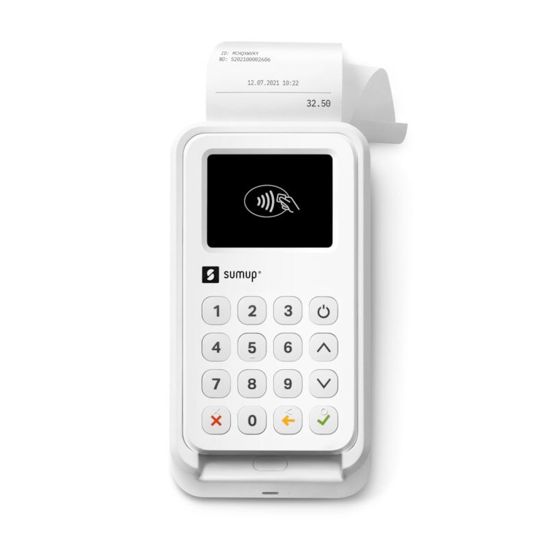SumUp Payments Limited SumUp 3G+WIFI Kartenterminal mit Bondrucker