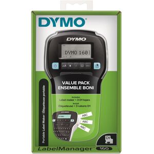 Dymo Labelmanager 160 Med 3 Ruller Tape