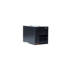 Brother TJ-4005DN - Etiketprinter - direkte termisk - Rulle (12 cm) - 203 dpi - op til 152 mm/sek. - USB 2.0, LAN, seriel, USB 2.0 vært