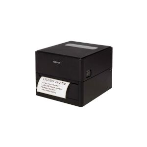 Citizen CL-E300 - Etiketprinter - direkte termisk - Rulle (11,8 cm) - 203 dpi - op til 200 mm/sek. - USB 2.0, LAN, RS232C - skærer - sort