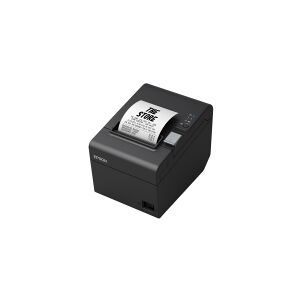 Epson TM T20III - Kvitteringsprinter - termisk linje - Rulle (7,95 cm) - 203 x 203 dpi - op til 250 mm/sek. - USB 2.0, seriel - skærer - sort