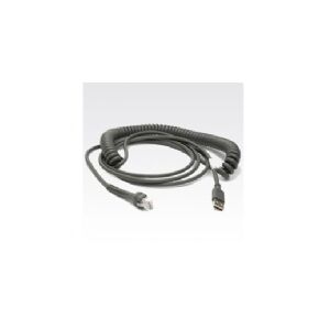 Zebra Technologies Zebra - USB-kabel - USB - 2.7 m - snoet - for Symbol LS2208, LS4208, LS4278  Zebra VC80X
