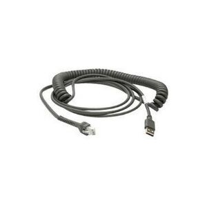 Zebra Technologies Zebra - USB-kabel - USB (han) - 2.74 m - snoet - for Zebra DS3578, DS4208, DS6878, DS9208, LI4278