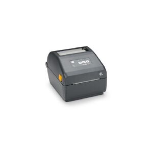 Zebra Technologies Zebra ZD421d - Etiketprinter - direkte termisk - Rulle (10,8 cm) - 300 dpi - op til 102 mm/sek. - USB 2.0, LAN, USB vært - grå
