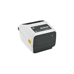 Zebra Technologies Zebra ZD421c-HC - Etiketprinter - termo transfer - Rulle (11,2 cm) - 300 dpi - op til 102 mm/sek. - USB 2.0, LAN, USB vært - hvid