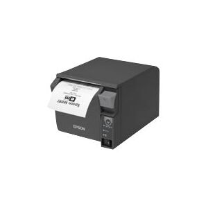 Epson TM T70II - Kvitteringsprinter - termisk linje - Rulle (8 cm) - 180 x 180 dpi - op til 250 mm/sek. - USB 2.0, seriel, Bluetooth