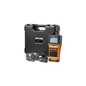 Brother P-Touch PT-E550WVP - Etikettemaskine - S/H - termo transfer - Rulle (2,4 cm) - 180 x 180 dpi - op til 30 mm/sek. - USB 2.0, Wi-Fi(n) - skærer - 7 skrivelinier