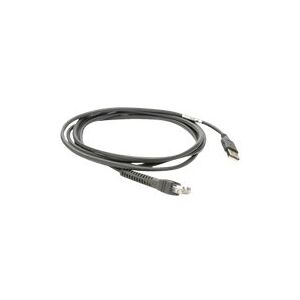 Zebra USB-kabel, 2,1 m, lige - USB-kabel (Typ A) lige, kabelkode U01 (CBA-U01-S07ZAR)