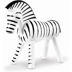 Kay Bojesen Zebra H: 14 cm - Sort/Hvid Bøg