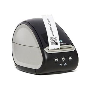 Dymo LabelWriter 550 Turbo - Imprimante d'étiquettes - thermique direct - rouleau (6,2 cm) - 300 ppp - jusqu'à 90 étiquettes/minute - USB 2.0, LAN - Publicité