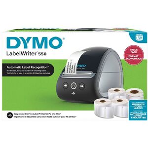 Imprimante d'étiquettes Dymo LabelWriter 550 + 4 rouleaux d'étiquettes - Publicité